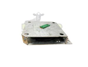 Hoekwielkast (touw/kabel) compleet