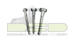 Houtdraadbout M10 x 120mm verzinkt