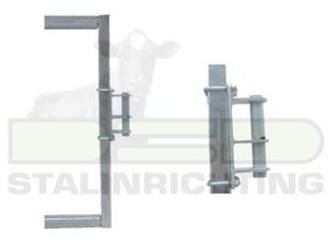 Passtuk met DSD val sluiting voor hek 130 cm hoog
