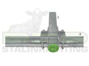 Beugelklem 2.0 x 2.0"