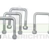Draadbeugel M10 vk40 x 65mm + moer - Afbeelding 2