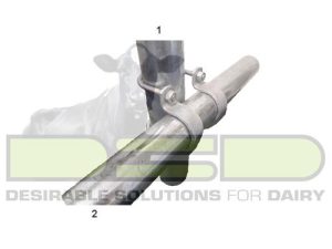 Draad-kapbeugelklem 102mm x 2.5"