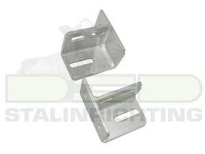 Voerhekbevestiger 0-2 wand, per set (onder & boven)