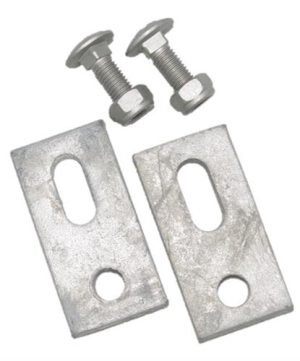 Scharnierplaten 0-5 cm/ per stel