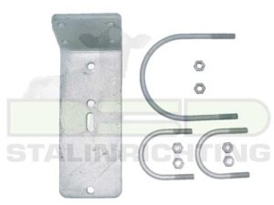 Knieboomsteun aan box met matras/ R-160mm cpl.