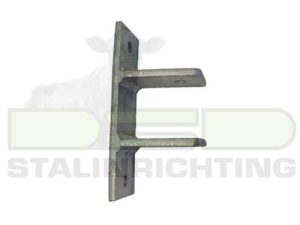 Wandbevestiger 60mm 180° kaal